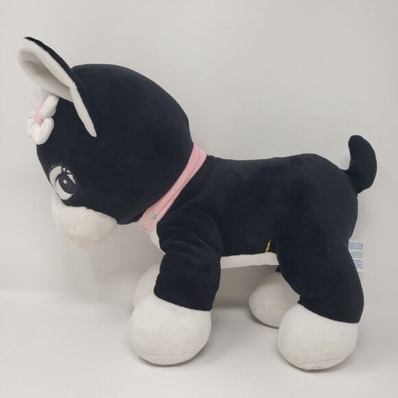 Build A Bear REBECCA BONBON French Bulldog Hello Kitty Plush Black White - Picture 7 of 10